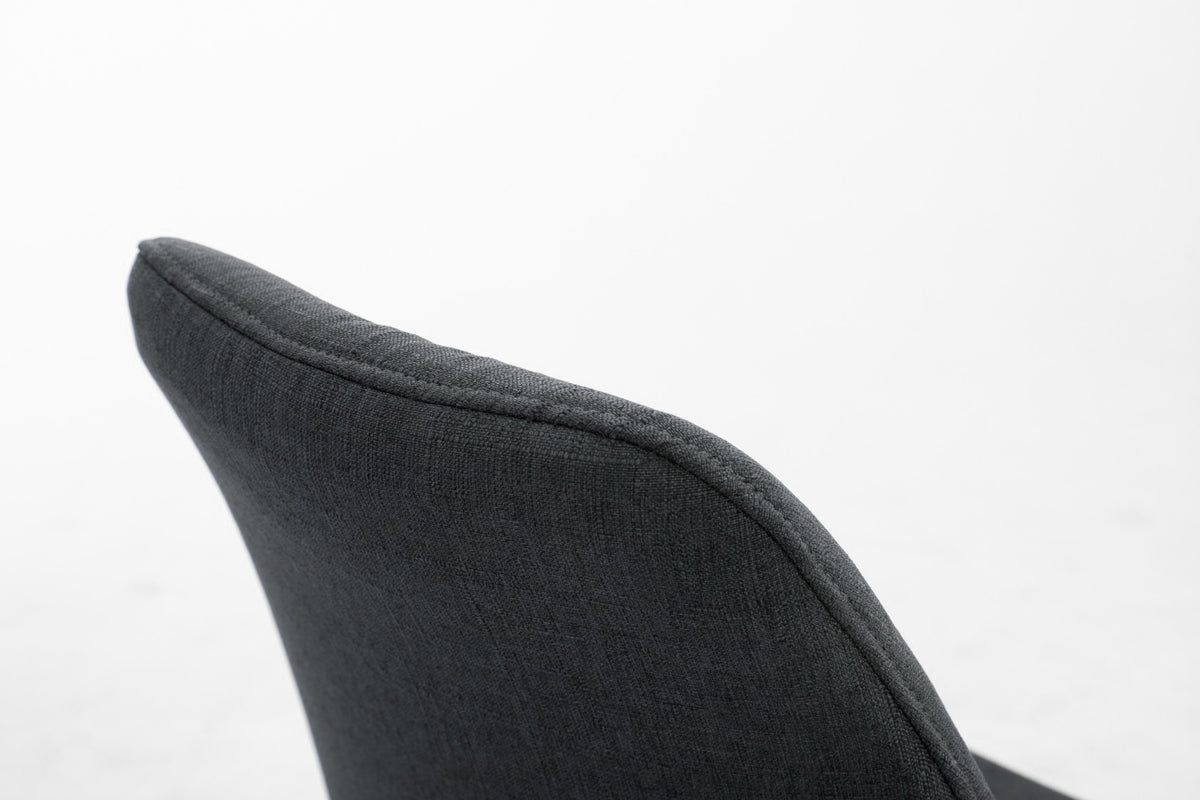 Besucherstuhl Toulouse Stoff Cappuccino Rund – Ansicht 11