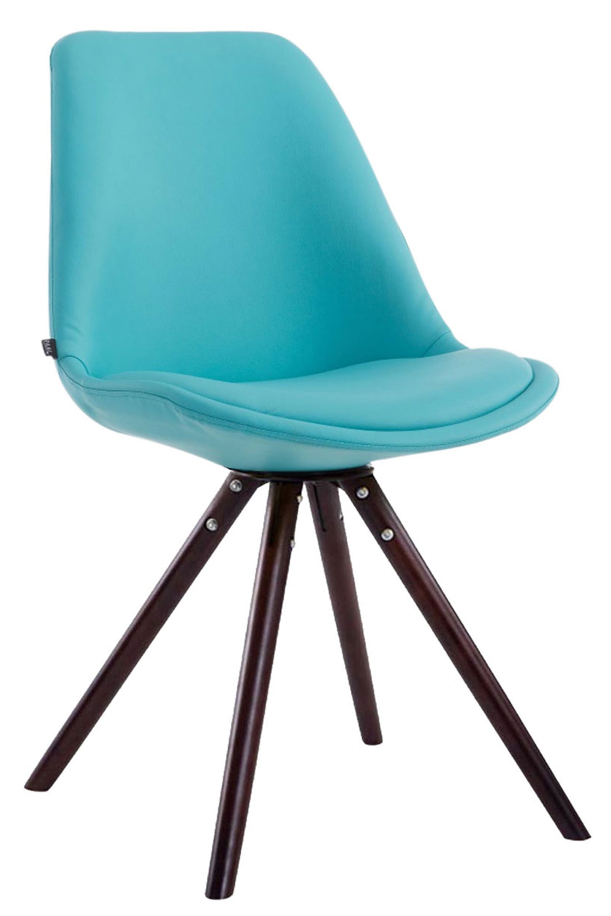 Besucherstuhl Laval Cappuccino Rund