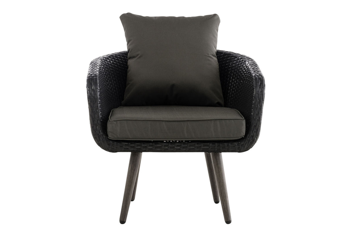 Sessel Ameland Flach anthrazit 45 cm (Dunkelgrau) – Ansicht 2