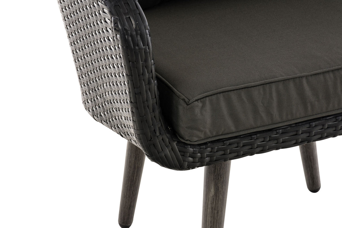Sessel Ameland Flach anthrazit 45 cm (Dunkelgrau) – Ansicht 5