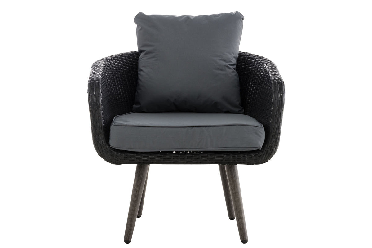 Sessel Ameland Flach eisengrau 45 cm (Dunkelgrau) – Ansicht 2