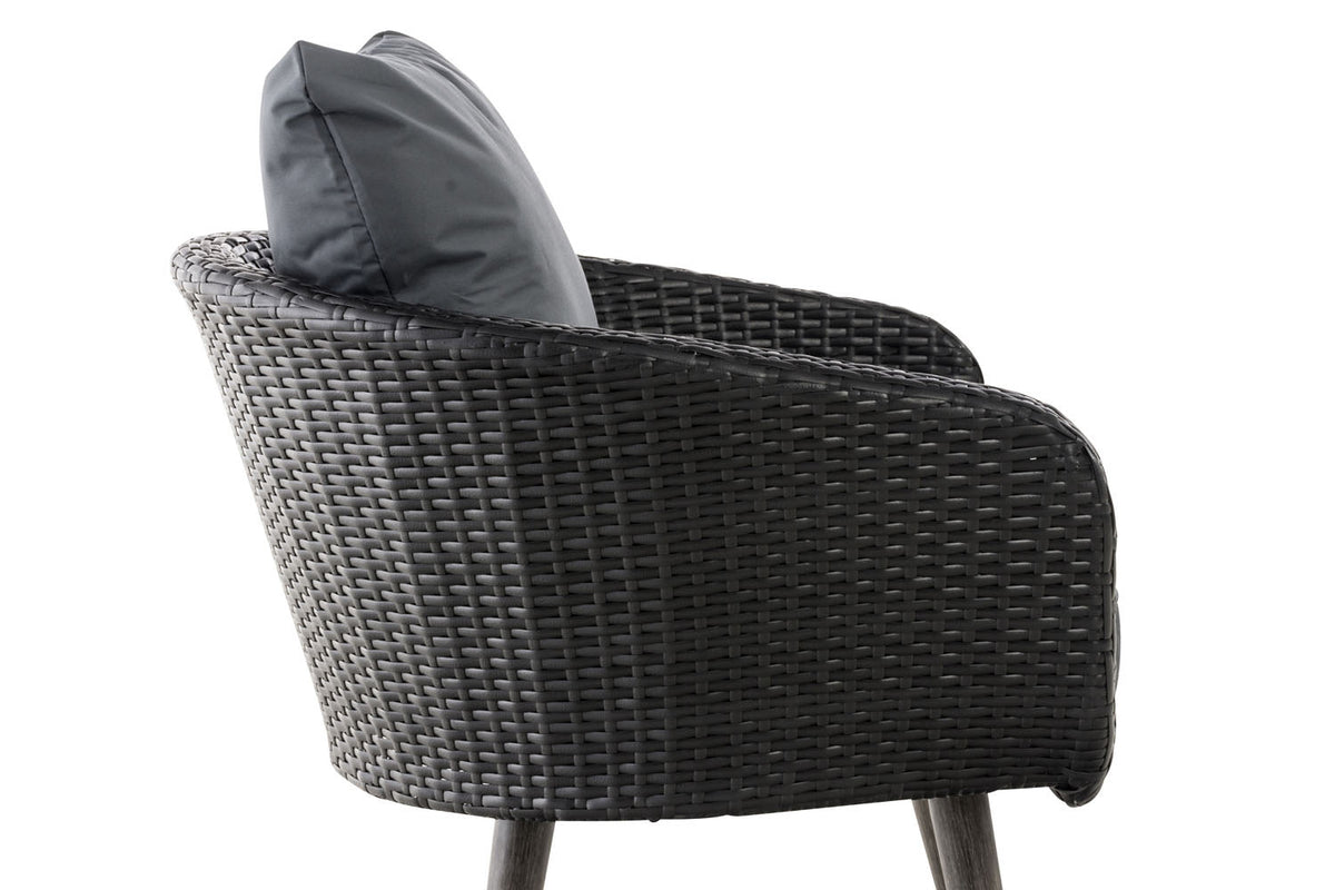 Sessel Ameland Flach eisengrau 45 cm (Dunkelgrau) – Ansicht 3