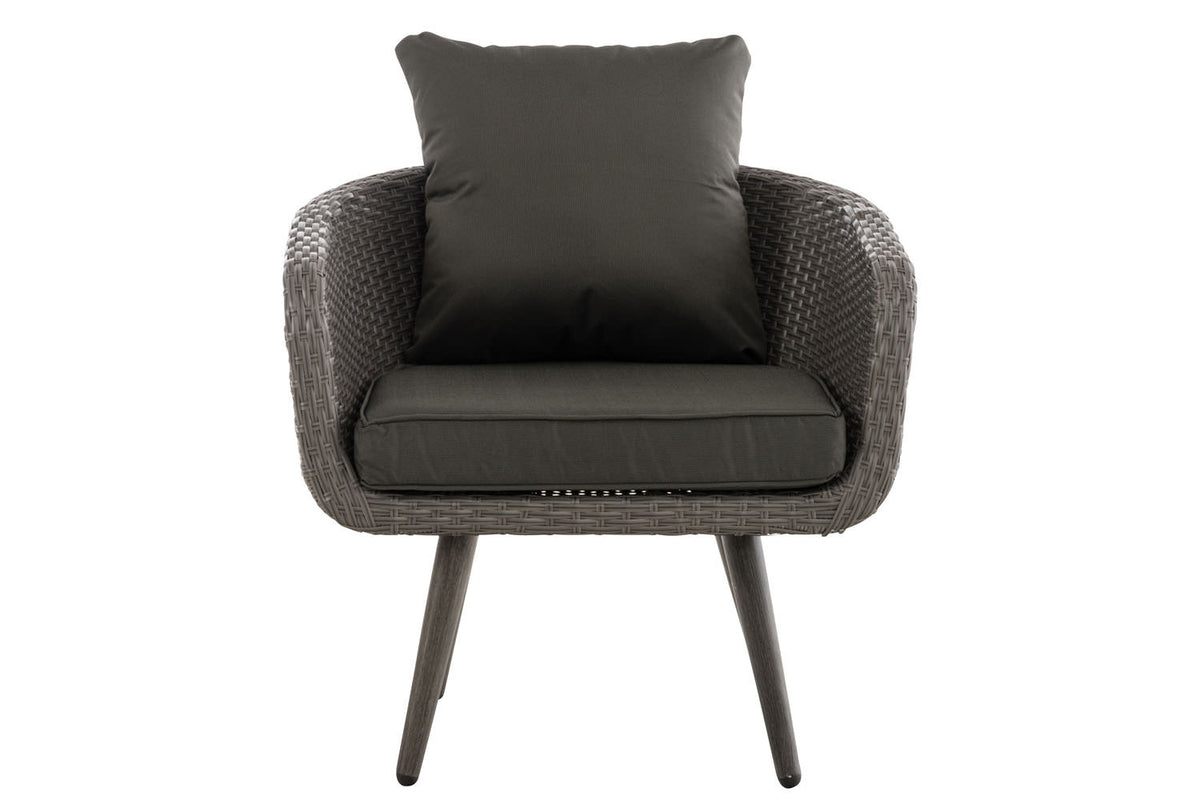 Sessel Ameland Flach anthrazit 45 cm (Dunkelgrau) – Ansicht 8