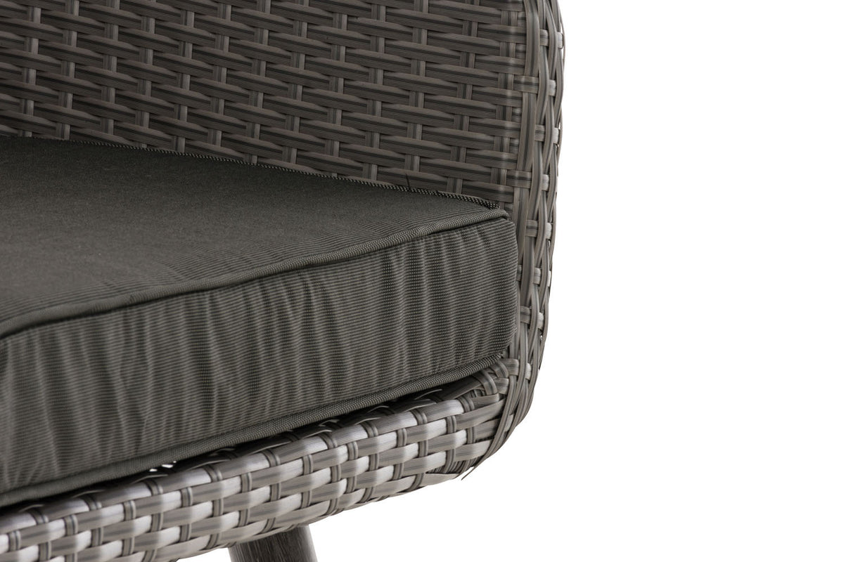 Sessel Ameland Flach anthrazit 45 cm (Dunkelgrau) – Ansicht 12