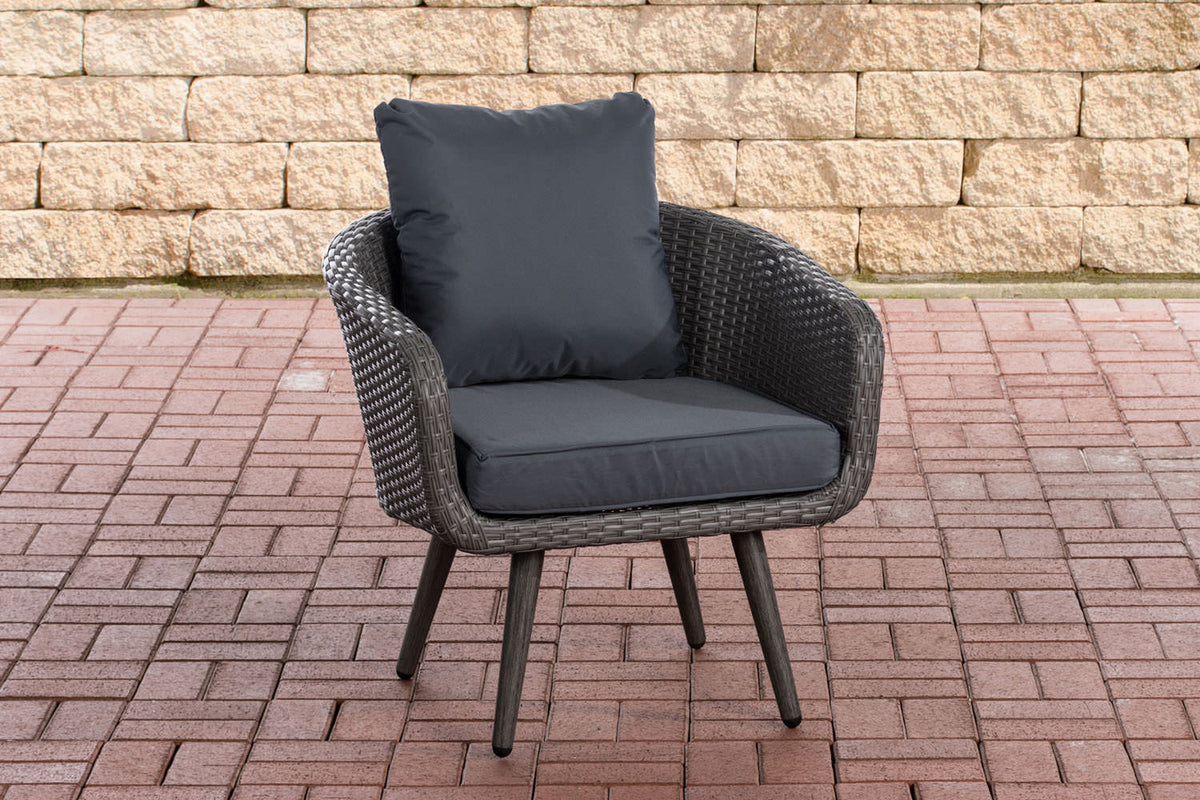 Sessel Ameland Flach eisengrau 45 cm (Dunkelgrau) – Ansicht 7