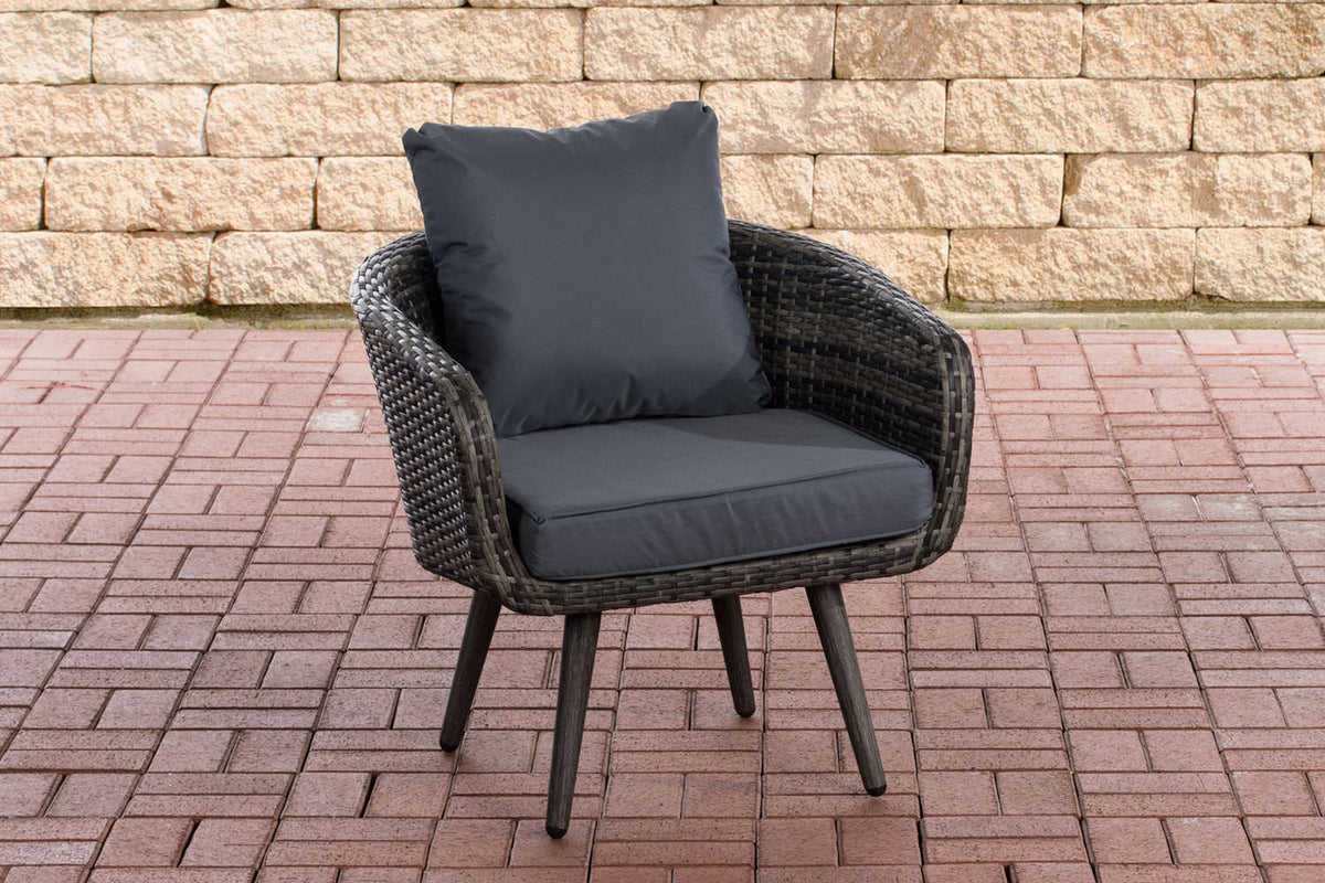 Sessel Ameland Flach eisengrau 45 cm (Dunkelgrau) – Ansicht 13