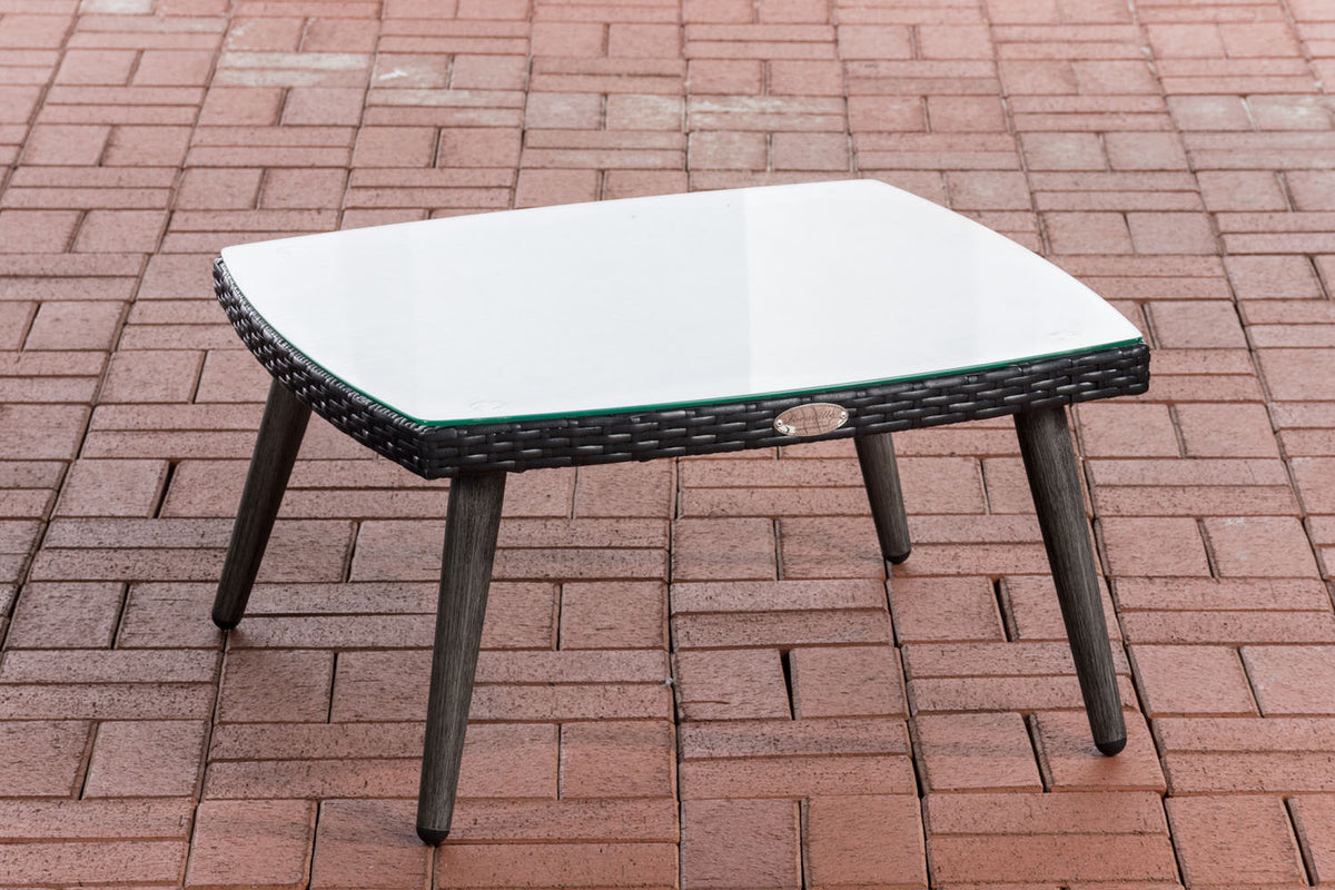 Tisch Ameland Flachrattan 35 cm