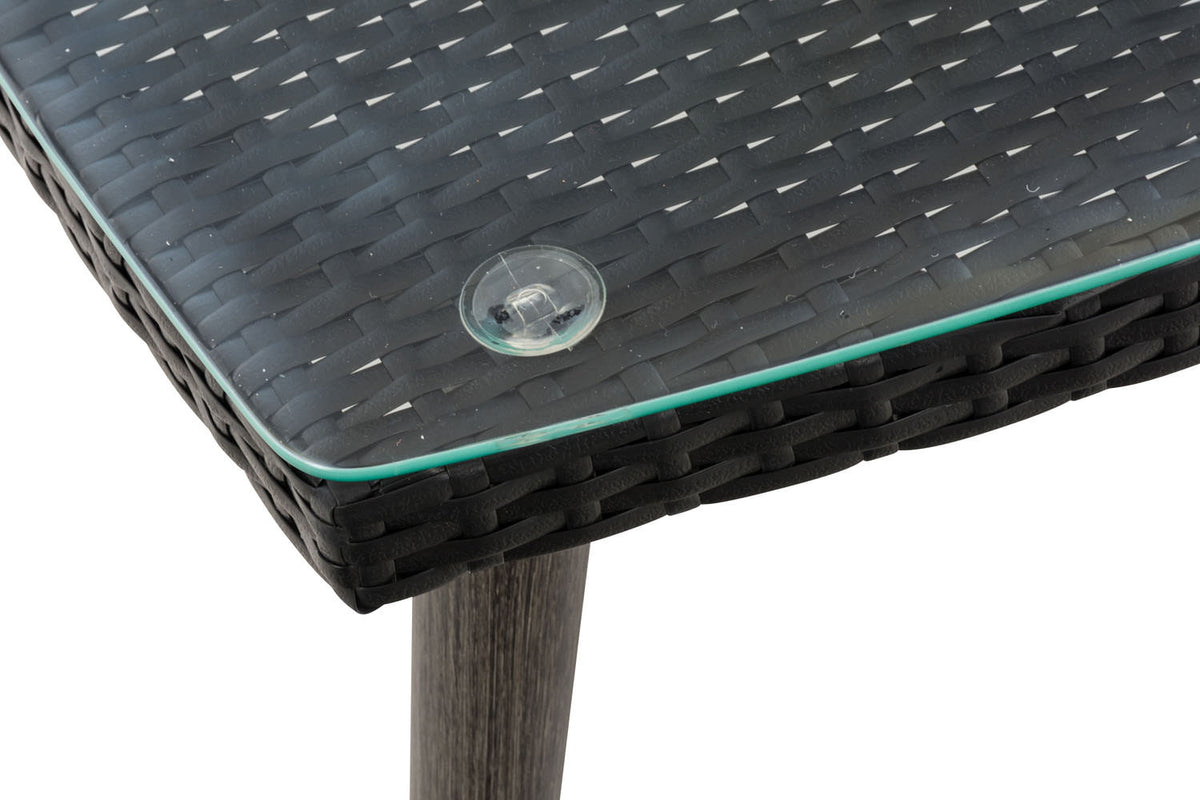 Tisch Ameland Flachrattan 35 cm – Ansicht 19