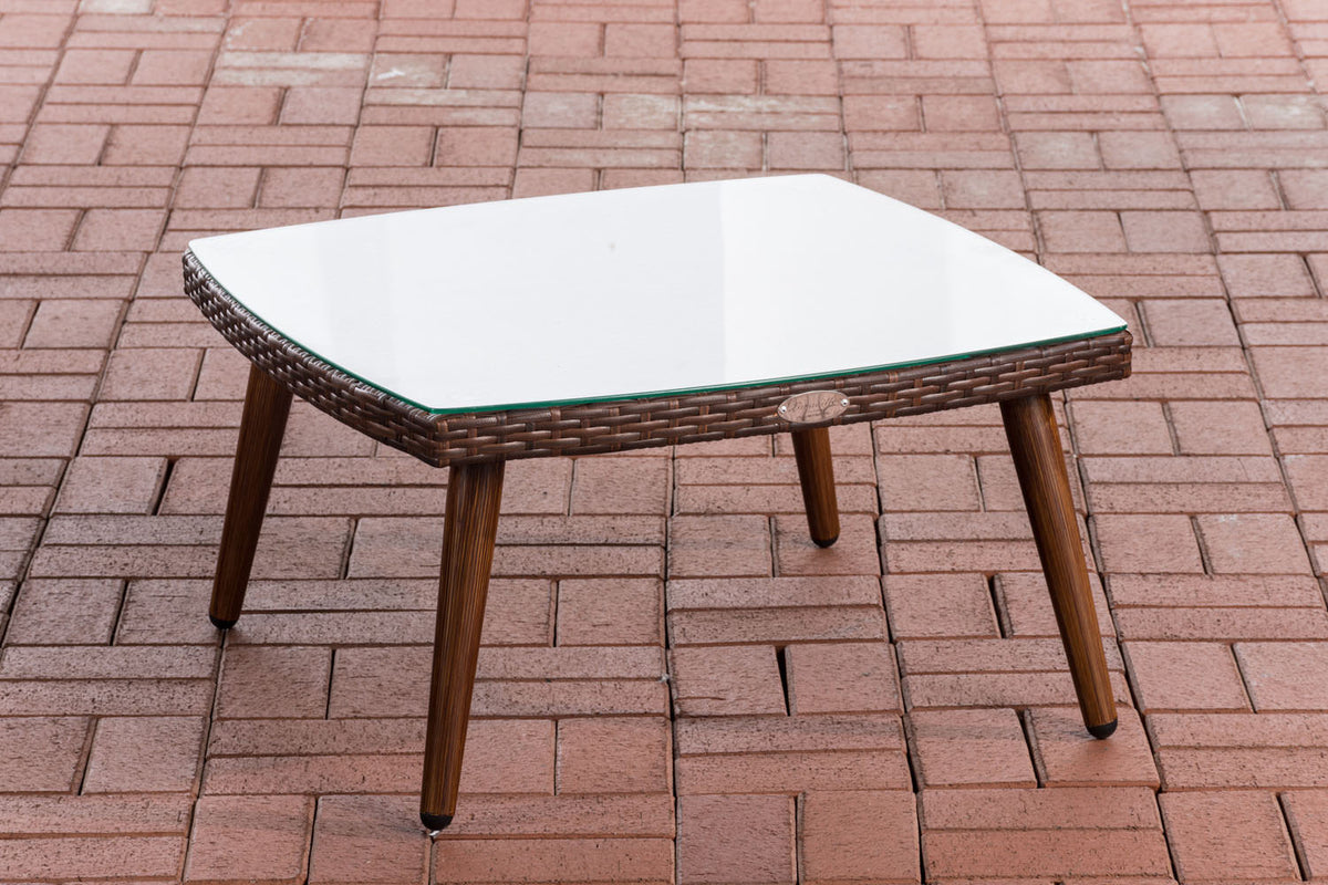 Tisch Ameland Flachrattan 35 cm – Ansicht 11