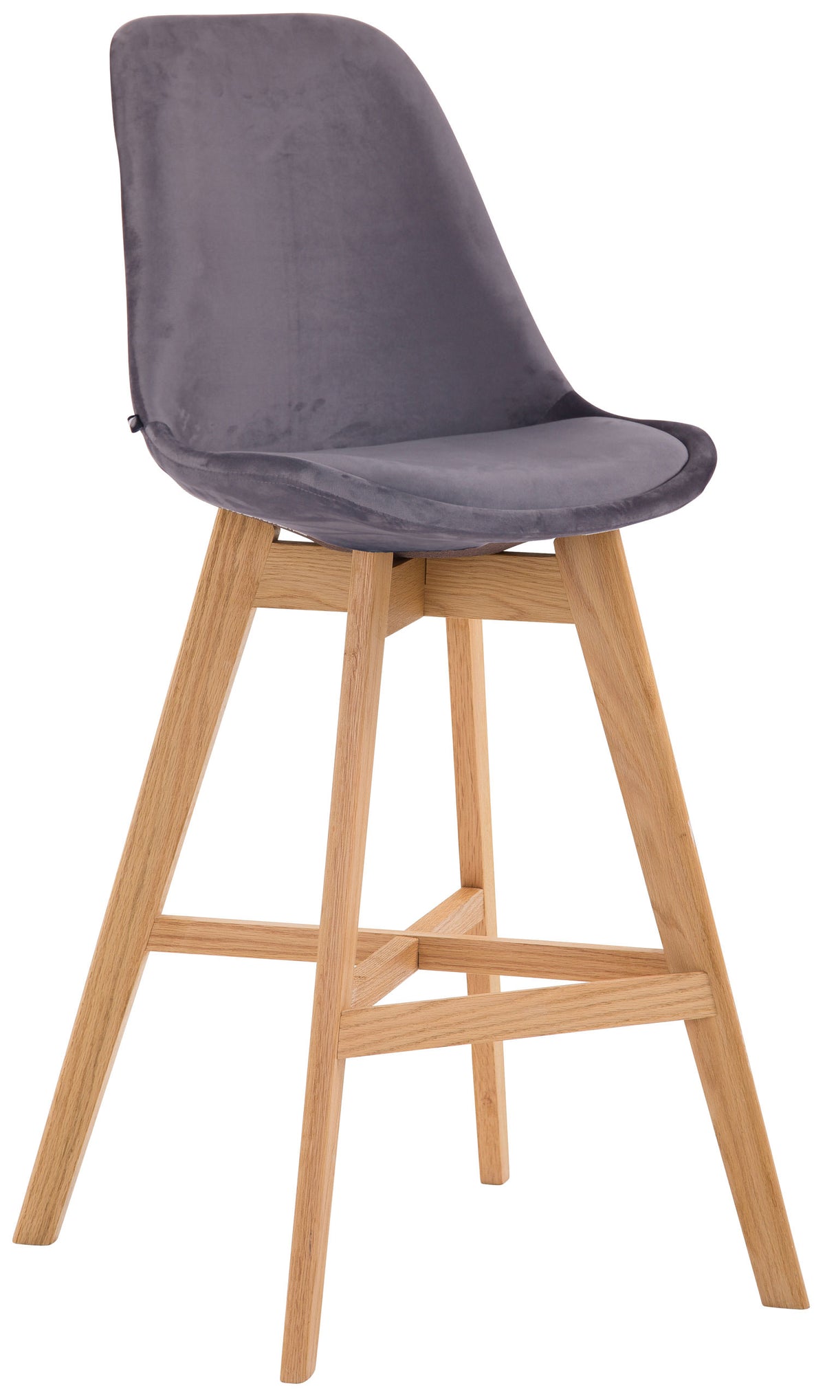 Barhocker Cannes Samt natura – Ansicht 10