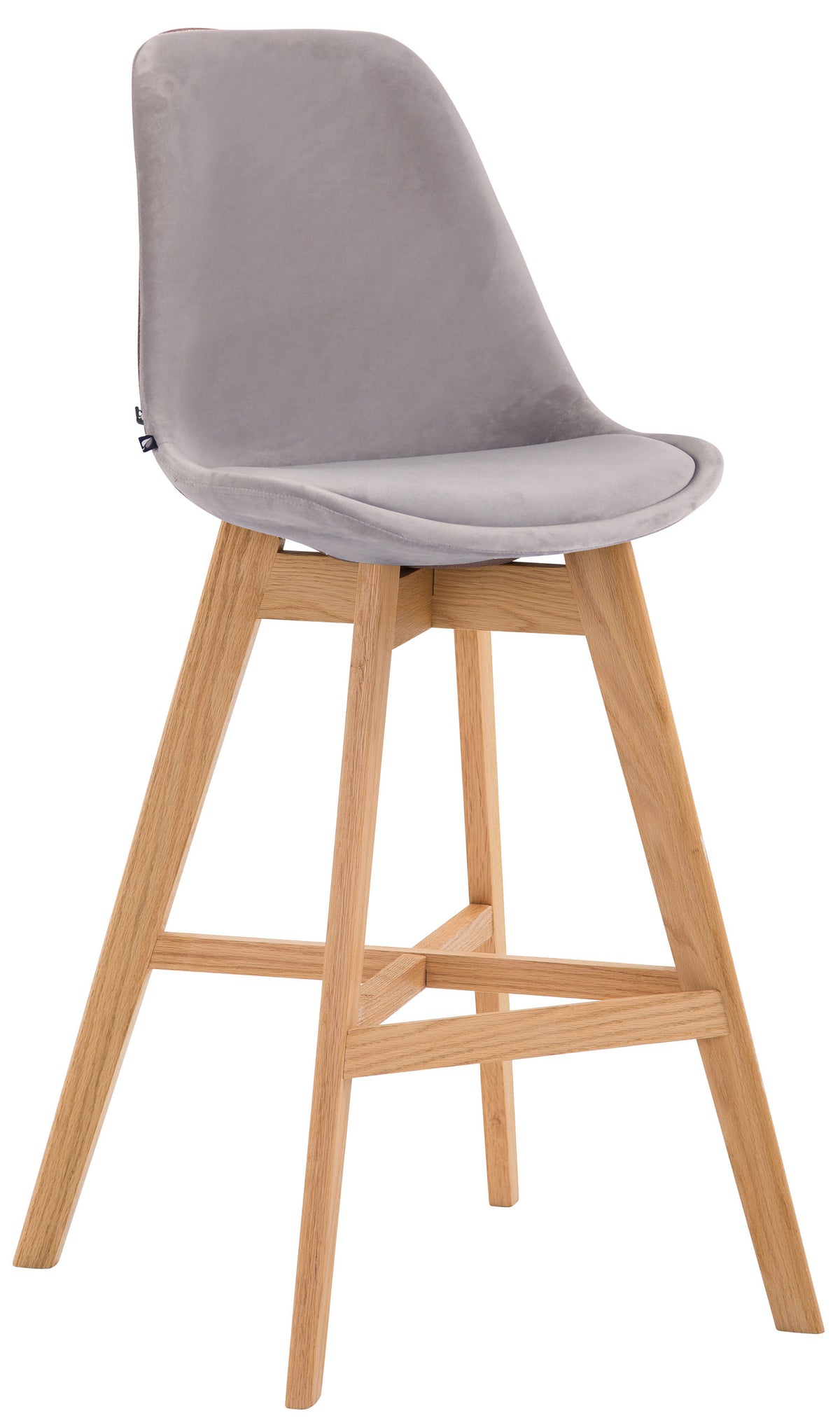Barhocker Cannes Samt natura – Ansicht 13