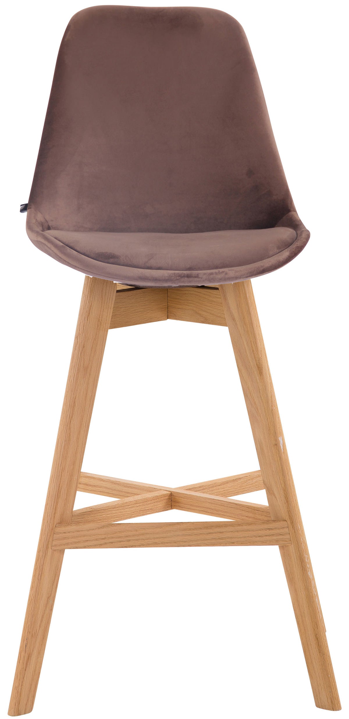 Barhocker Cannes Samt natura – Ansicht 5