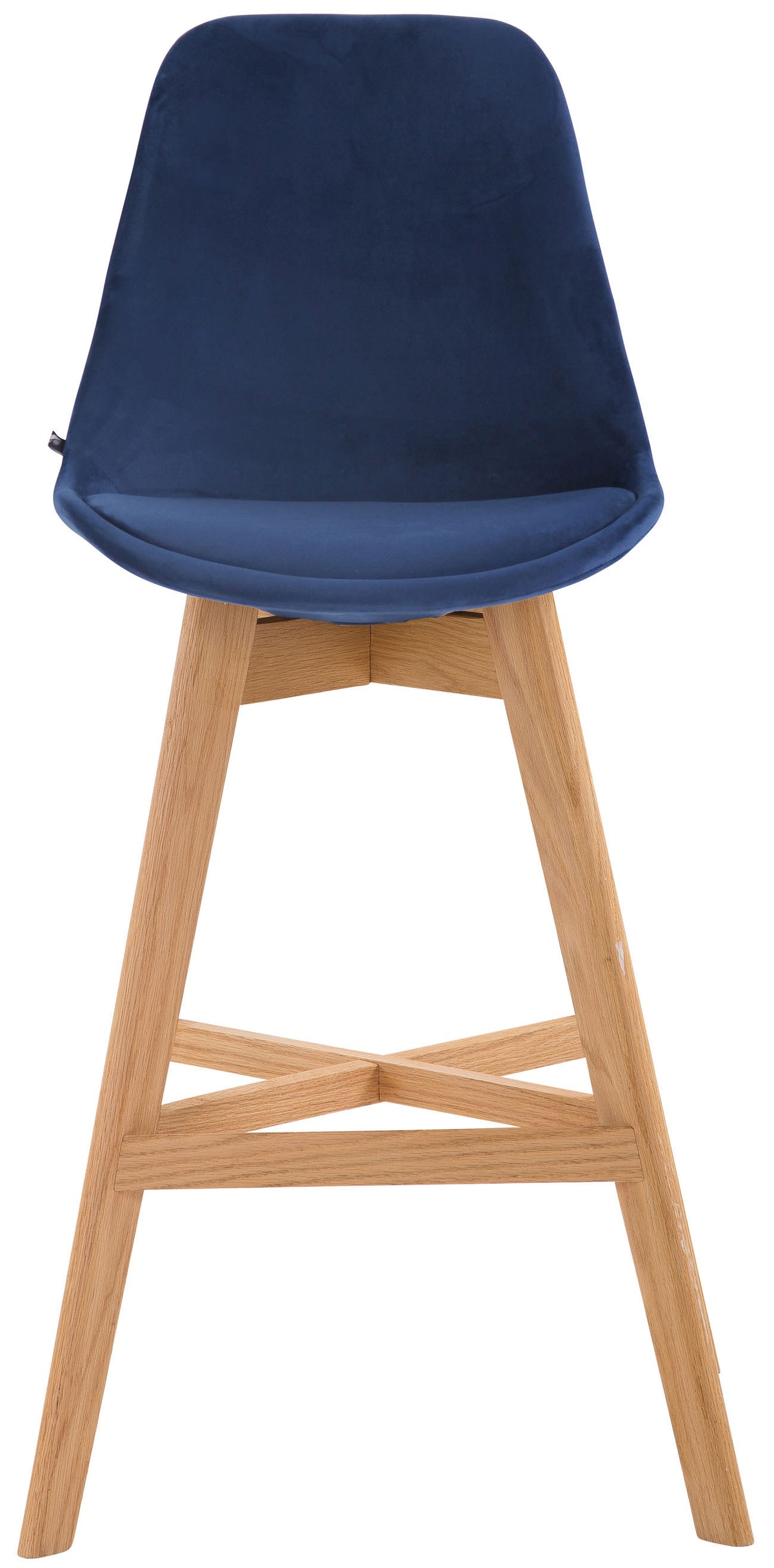 2er Set Barhocker Cannes Samt natura – Ansicht 2