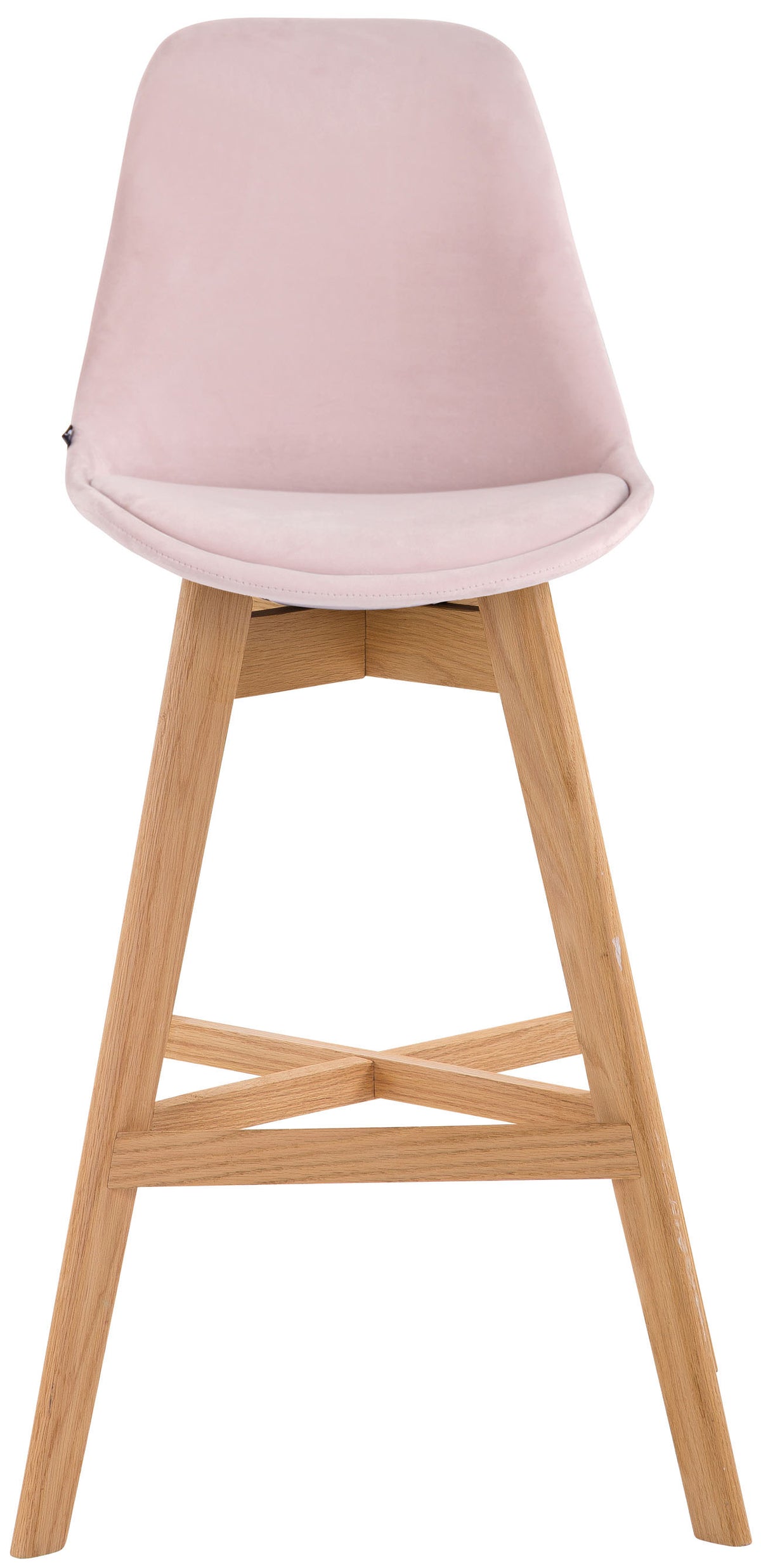 2er Set Barhocker Cannes Samt natura – Ansicht 17