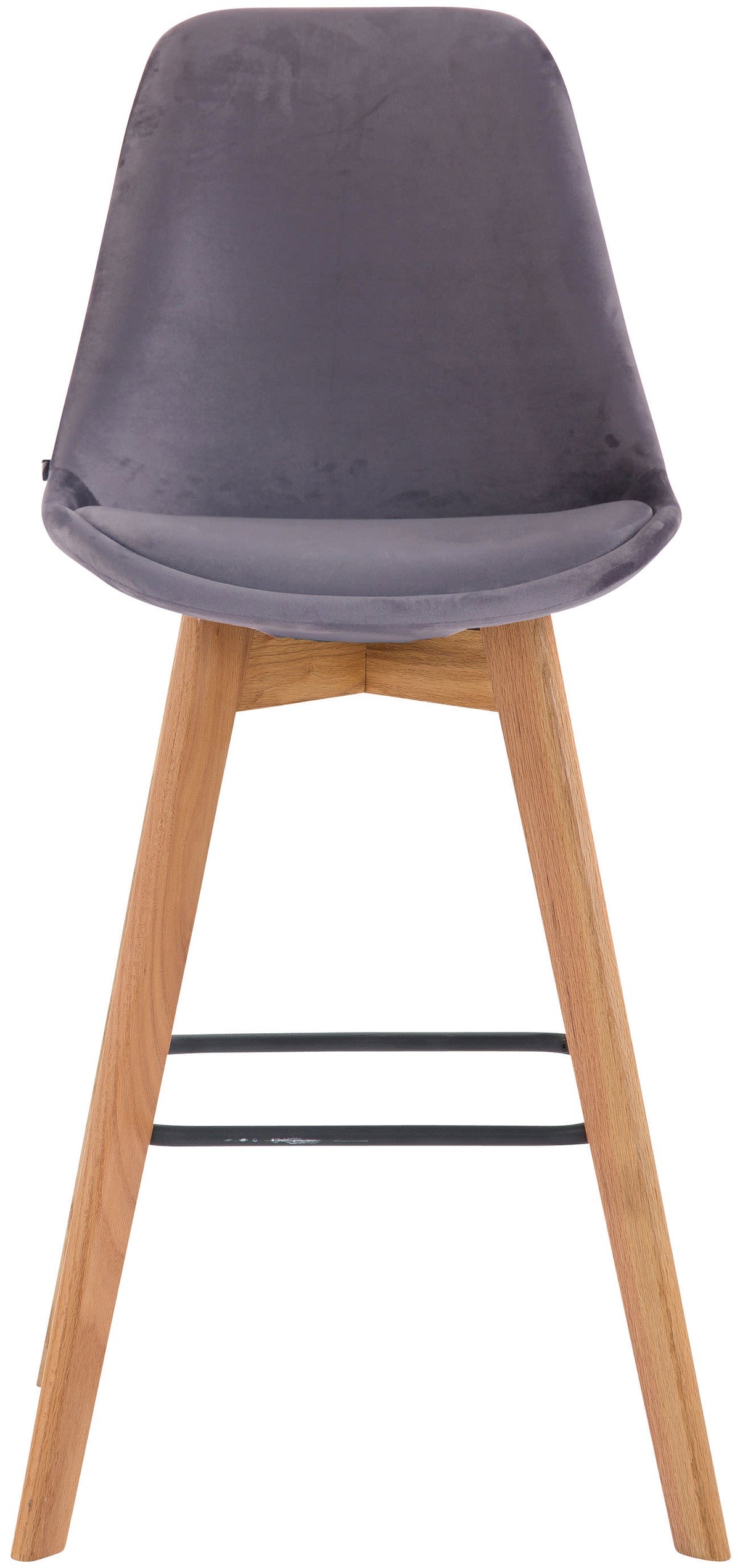 2er Set Barhocker Metz Samt natura – Ansicht 11