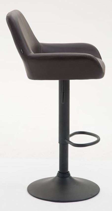 2er Set Barhocker Braga Kunstleder schwarz – Ansicht 3