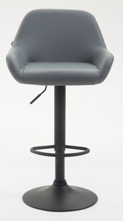 2er Set Barhocker Braga Kunstleder schwarz – Ansicht 10