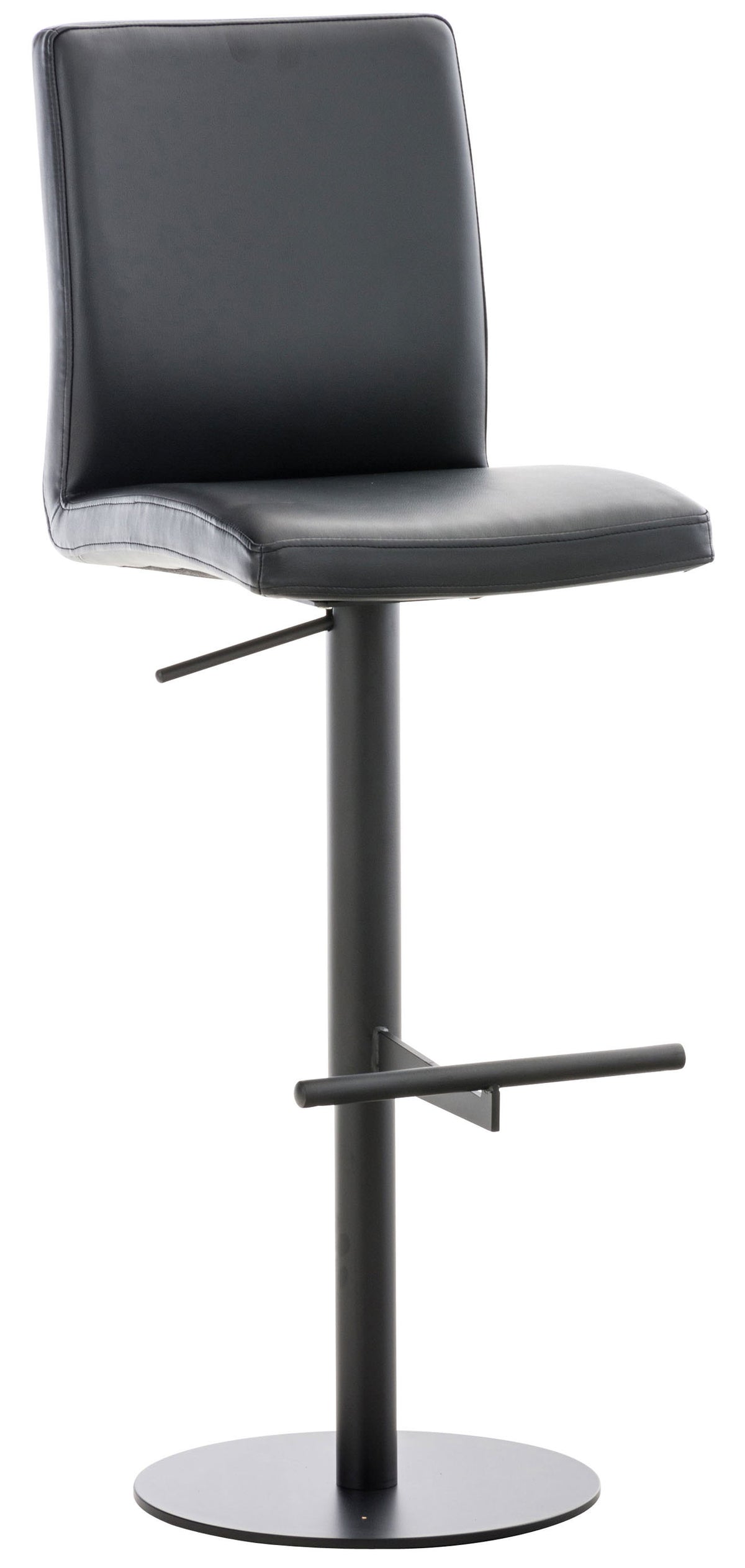 Barhocker Cadiz Kunstleder schwarz