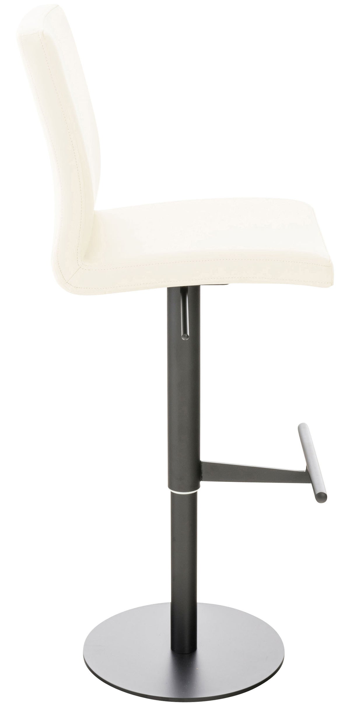 Barhocker Cadiz Kunstleder schwarz – Ansicht 11