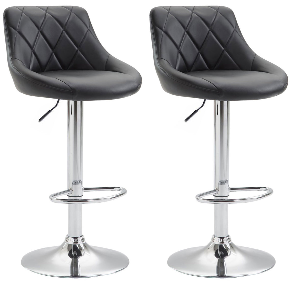 2er Set Barhocker Lazio Kunstleder C – Ansicht 4