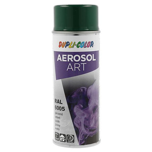 Buntlackspray AEROSOL Art moosgrün glänzend RAL 6005 400 ml Spraydose DUPLI-COLOR