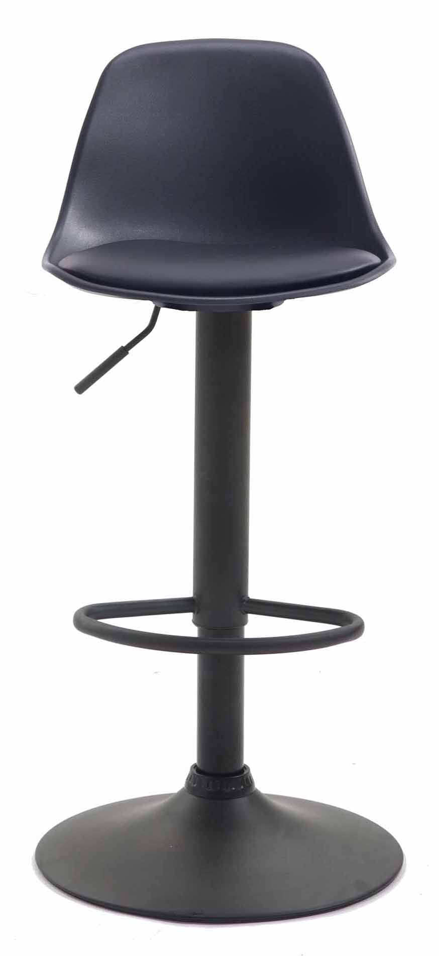 2er Set Barhocker Kiel Kunststoff schwarz – Ansicht 11