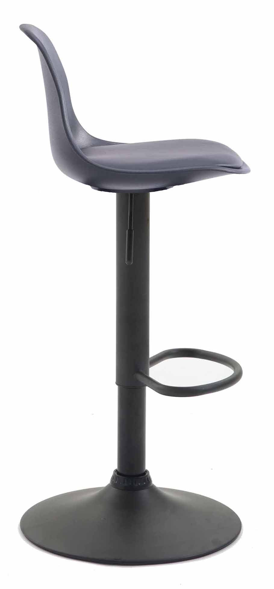 2er Set Barhocker Kiel Kunststoff schwarz – Ansicht 12