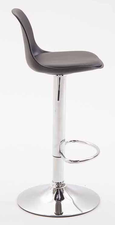 2er Set Barhocker Kiel Kunststoff chrom – Ansicht 3