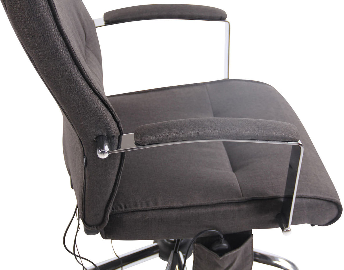 Bürostuhl Portland Stoff mit Massagefunktion – Ansicht 8