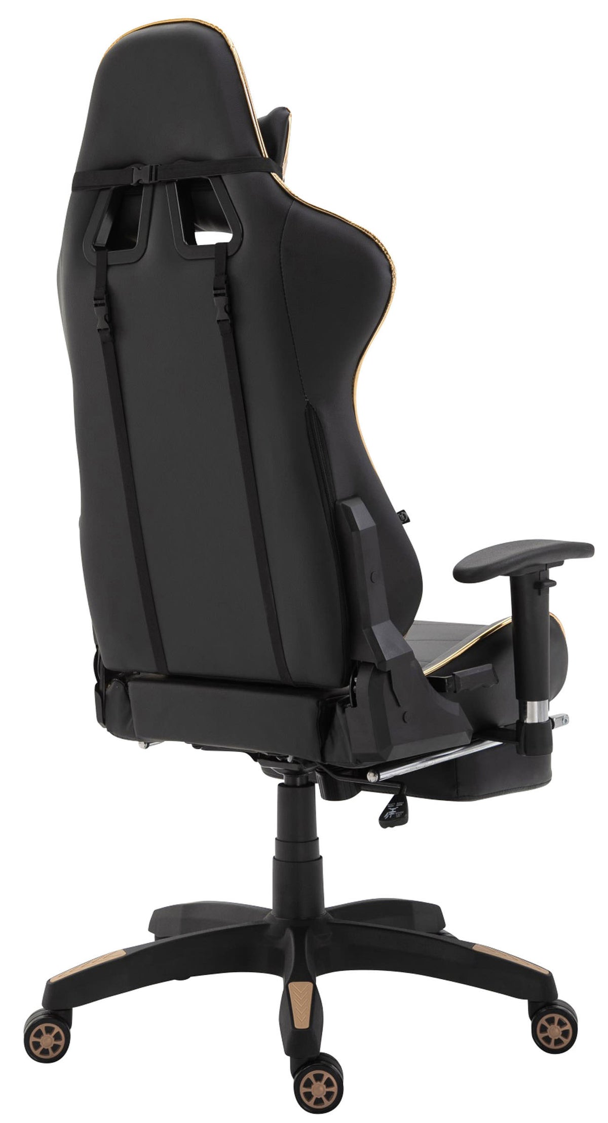 Racing Bürostuhl Turbo mit Fußablage glanz – Ansicht 4