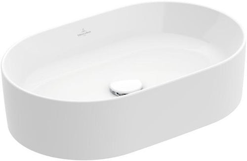 V&B Aufsatzwaschtisch COLLARO 560x360mm ov o HLbank we weiß VILLEROY & BOCH – Ansicht 3