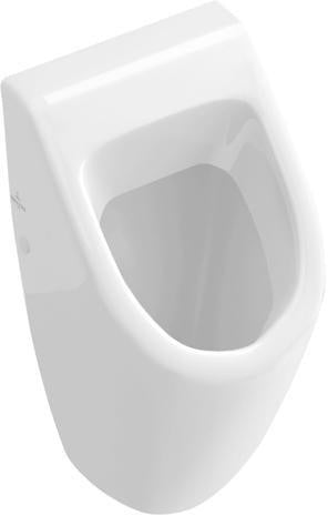 V&B Absaug-Urinal SUBWAY 285x530x315mm o De we weiß VILLEROY & BOCH
