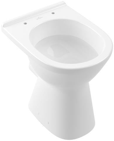 VB Tiefspül-WC spülrandlos ViCare 360x490mm Oval Weiß Alpin