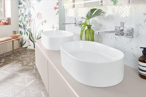 V&B Aufsatzwaschtisch COLLARO 560x360mm ov o HLbank we weiß VILLEROY & BOCH – Ansicht 4