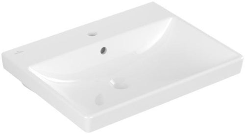 VB Waschbecken Avento 600x470x180mm Rechteck Weiß Alpin – Ansicht 4