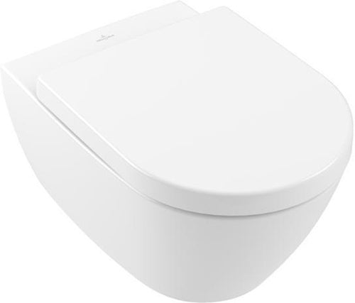 V&B Wand-WC SUBWAY 20 ti 370x560mm spülr DirectFlush we C+ weiß VILLEROY & BOCH – Ansicht 3