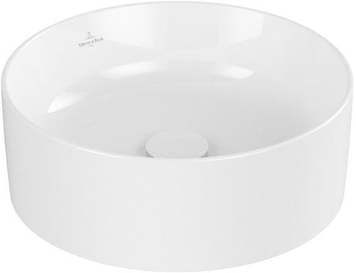 V&B Aufsatzwaschtisch COLLARO d= 400mm rd o HLbank we weiß VILLEROY & BOCH – Ansicht 3