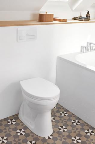 VB WC-Sitz Onovo 8M43S1 368x438x49mm Oval Weiß Alpin – Ansicht 3