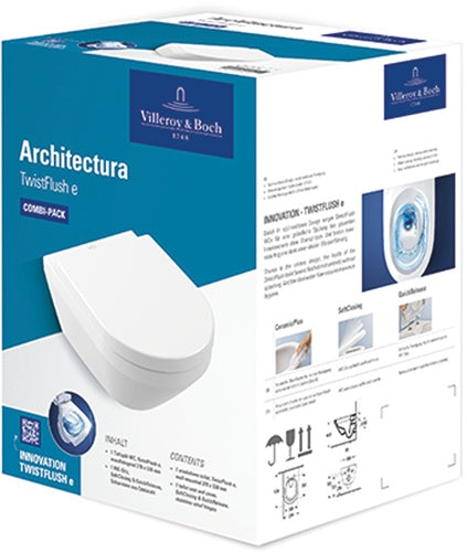 VB Combi-Pack Architectura 4694CL 370x530mm Oval Weiß Alpin