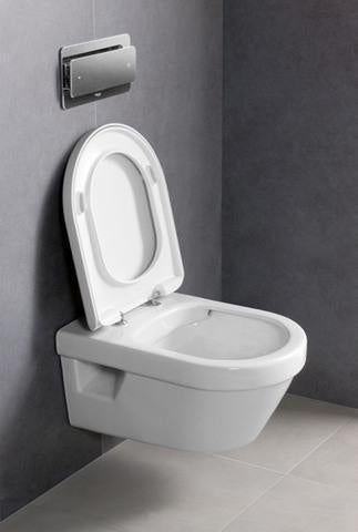 V&B Combi-Pack ARCHITECTURA m WWC ti DirectFlush und WC-Sitz we weiß VILLEROY & BOCH – Ansicht 3