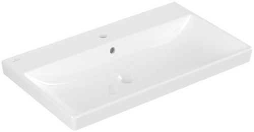 VB Schrankwaschtisch Avento 800x470x165mm Rechteck Weiß Alpin – Ansicht 3
