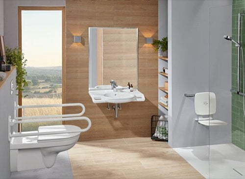 V&B WC-Sitz ViCare Scharn a ES SC Funkt we AntiBac weiß AntiBac VILLEROY & BOCH – Ansicht 4