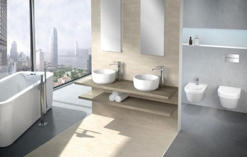 V&B Combi-Pack ARCHITECTURA m WWC ti DF und WC-Sitz we C+ weiß VILLEROY & BOCH – Ansicht 4