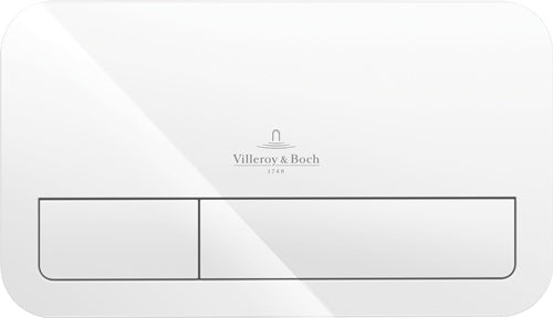 V&B Betätigungsplatte ViConnect 253x145x62mm we weiß VILLEROY & BOCH