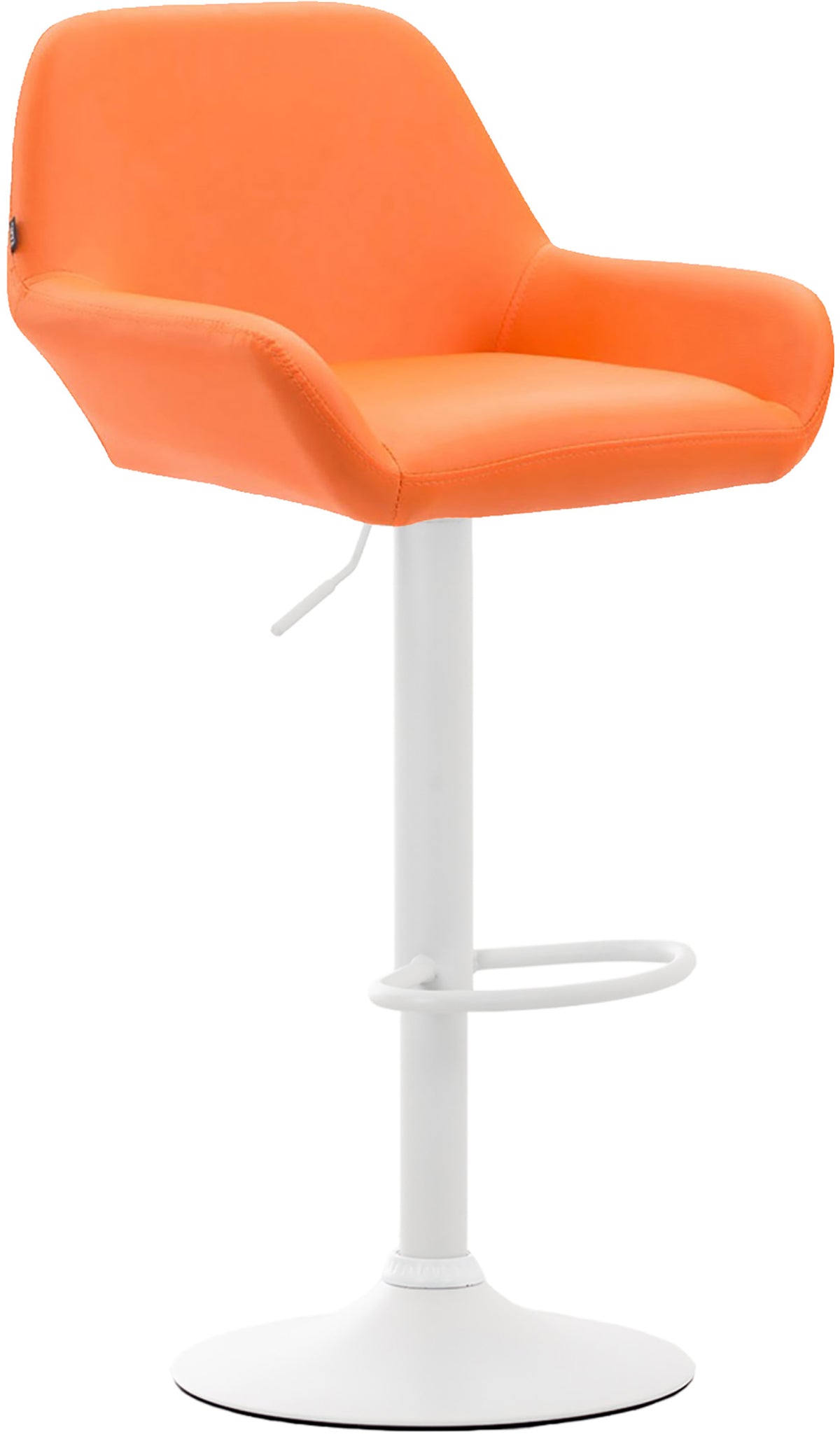 Barhocker Braga Kunstleder weiß – Ansicht 10