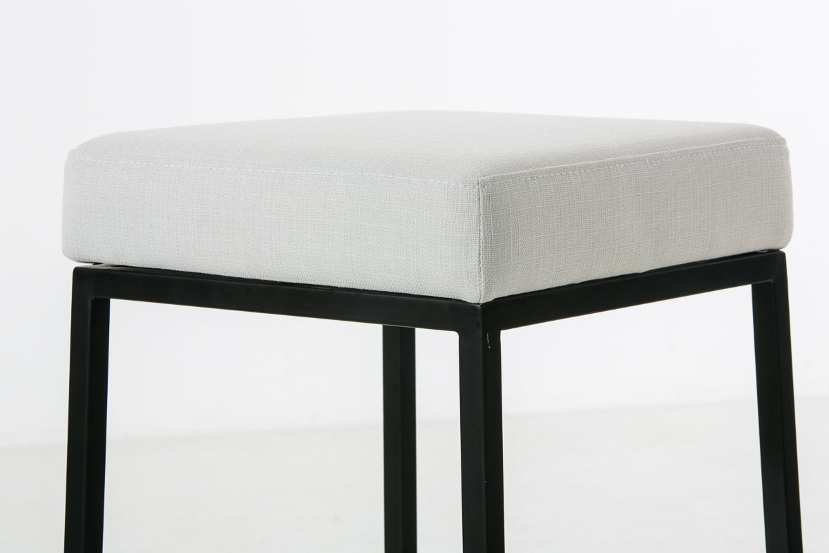 2er Set Barhocker Montreal 80 Stoff schwarz – Ansicht 16