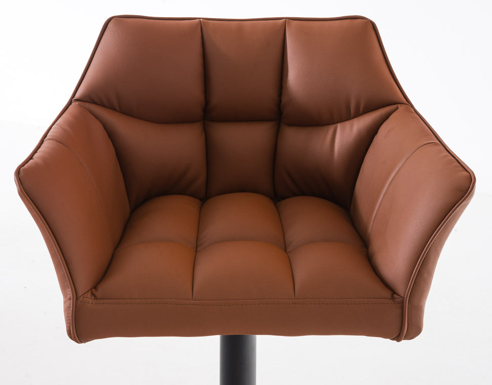 2er Set Barhocker Damaso Kunstleder schwarz – Ansicht 6