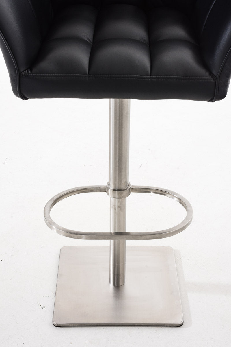 2er Set Barhocker Damaso Kunstleder edelstahl – Ansicht 16