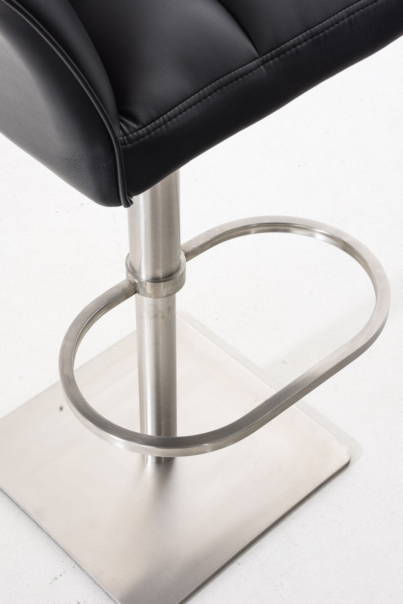 2er Set Barhocker Damaso Kunstleder edelstahl – Ansicht 18