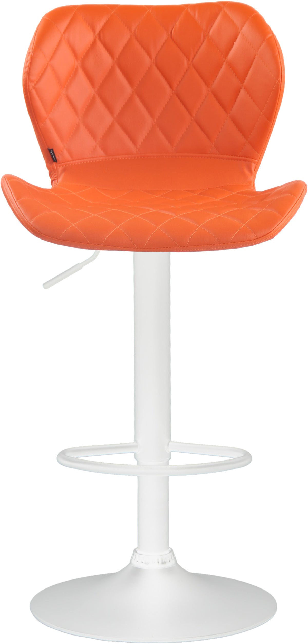 Barhocker Cork Kunstleder weiß – Ansicht 7
